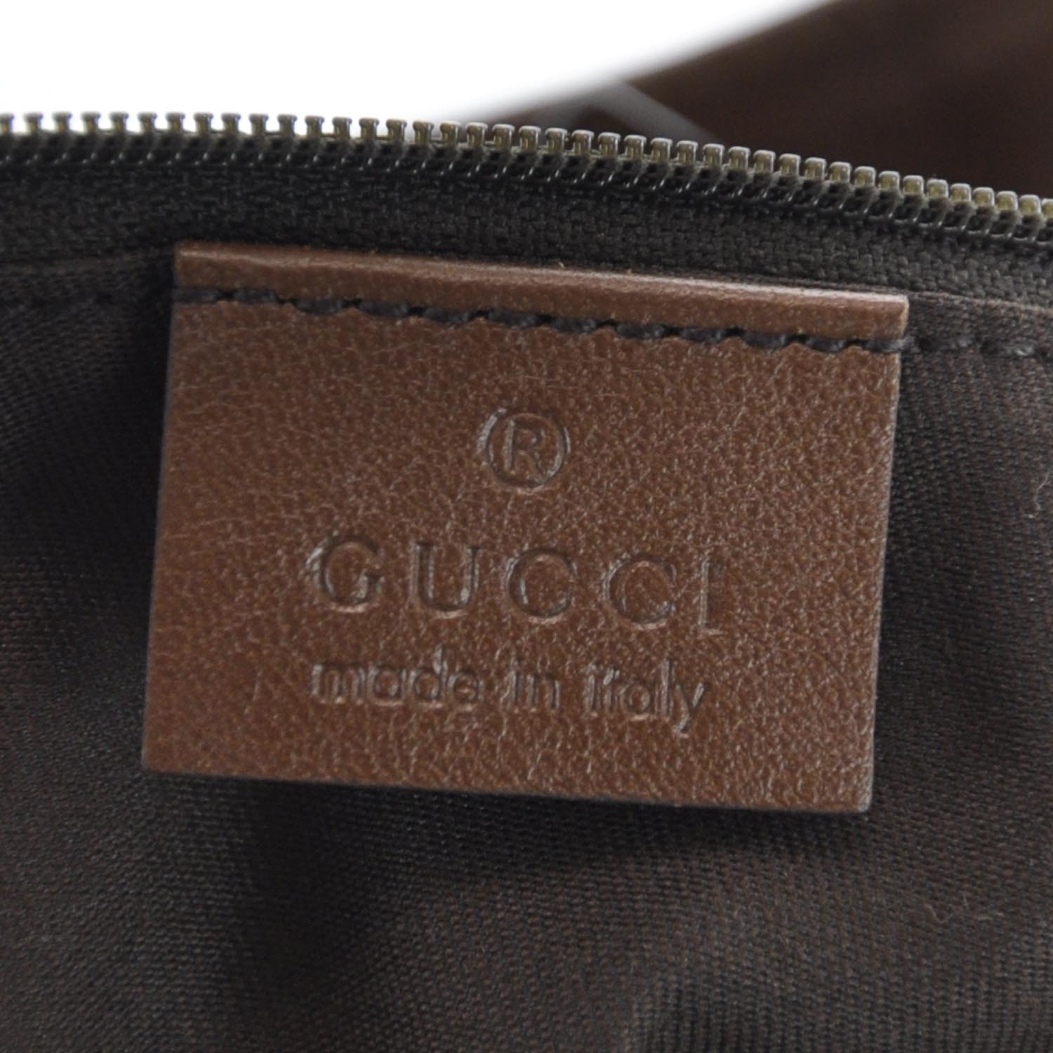 Gucci Monogram Large Sukey Brown 10 of 11