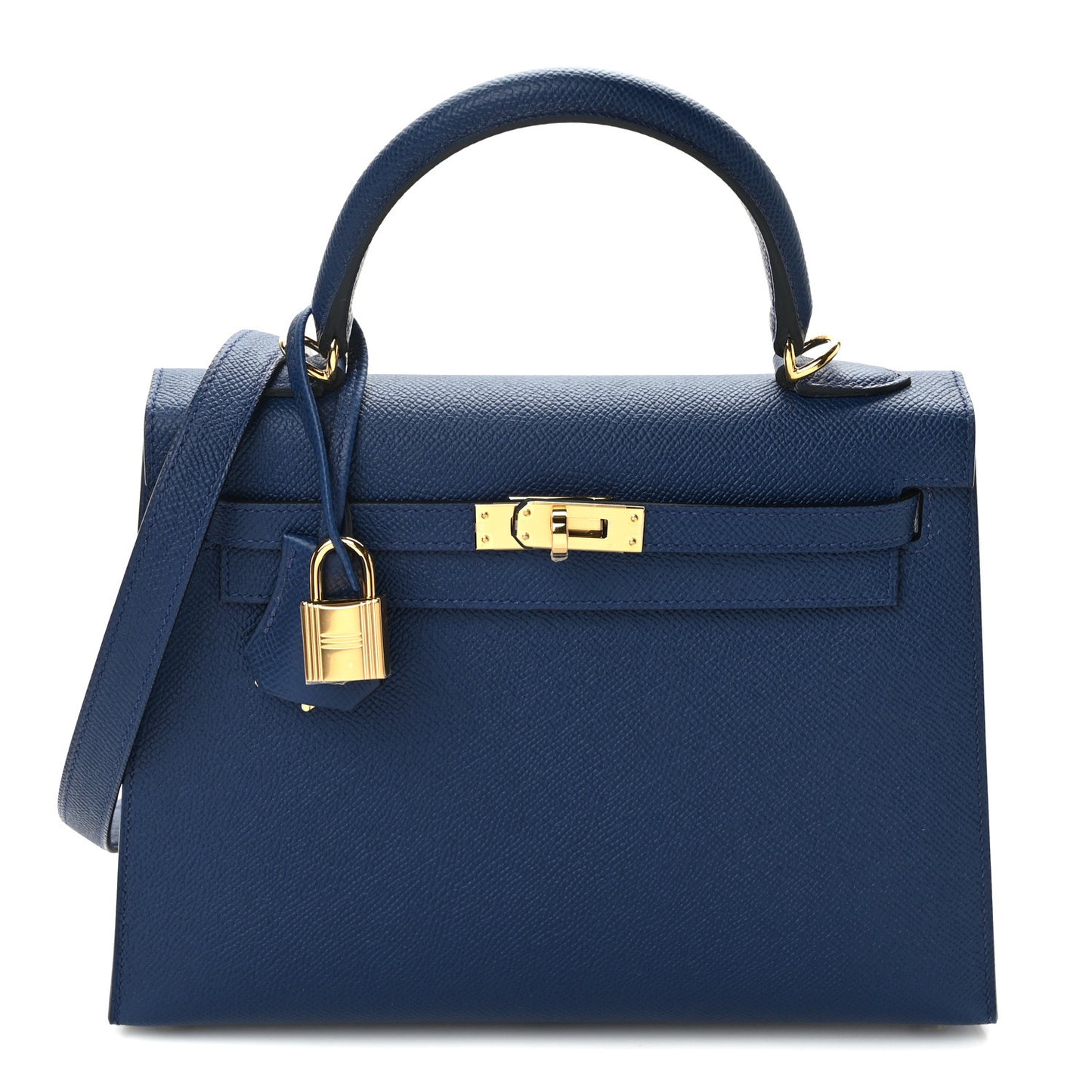 Epsom Kelly Sellier 25 Bleu Navy