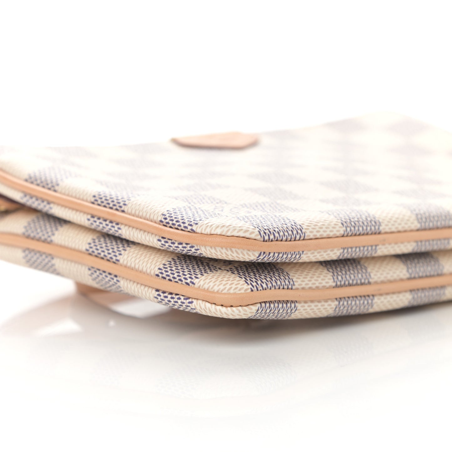Damier Azur Double Zip Pochette