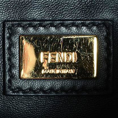 Fendi Nappa Mini Peekaboo Iconic Satchel Black 6 of 6