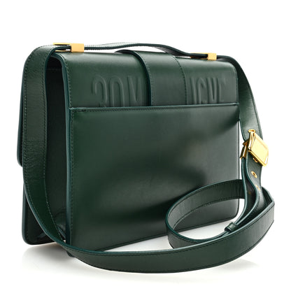 Christian Dior Smooth Calfskin 30 Montaigne Flap Bag Green 3 of 12