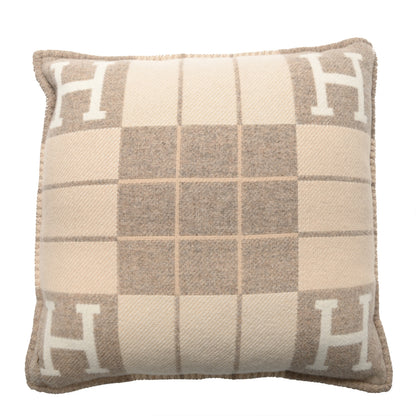 Hermes Wool Cashmere Avalon III Pillow PM Coco Camomille 2 of 3