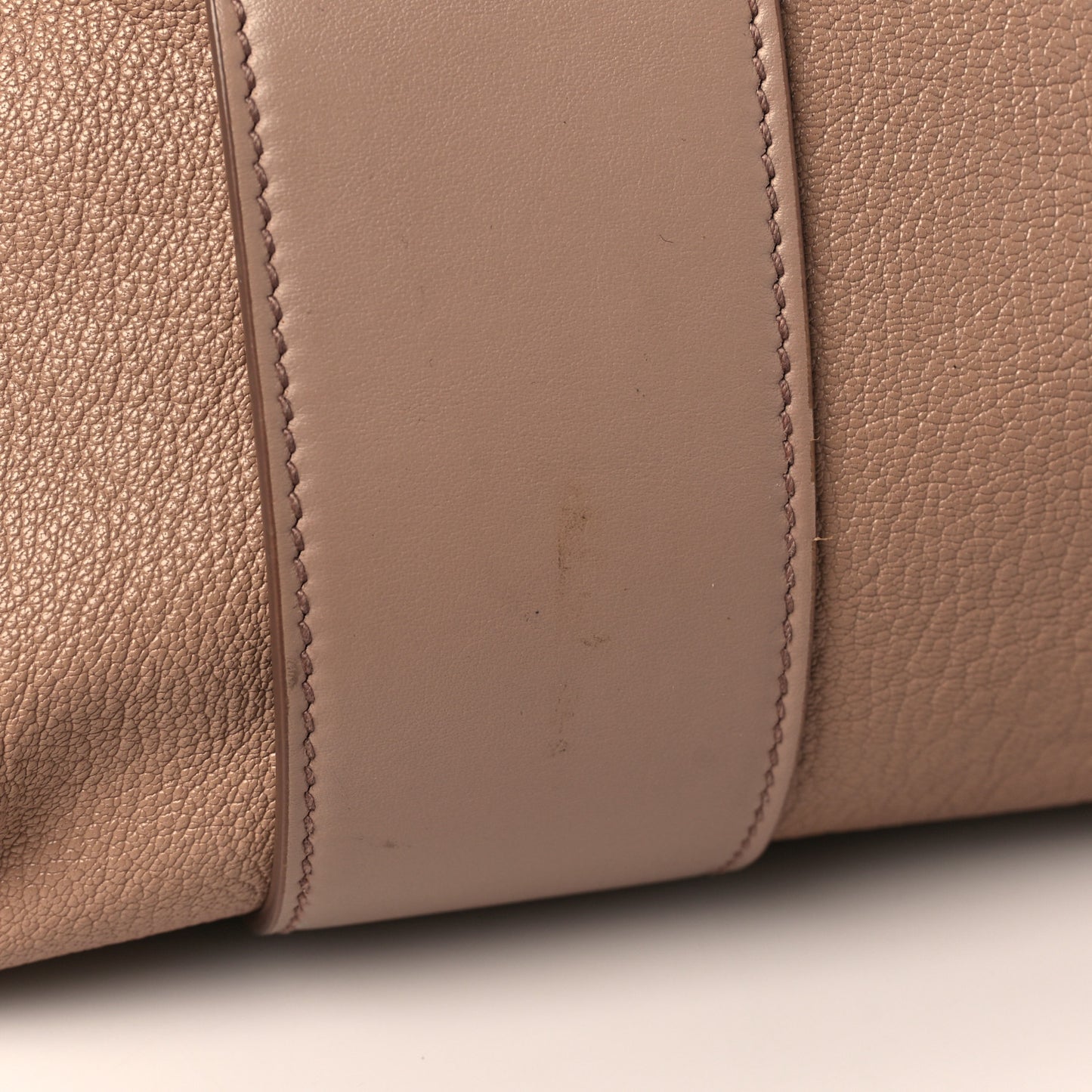 Madras Soft Calfskin Top Handle Satchel Cammeo