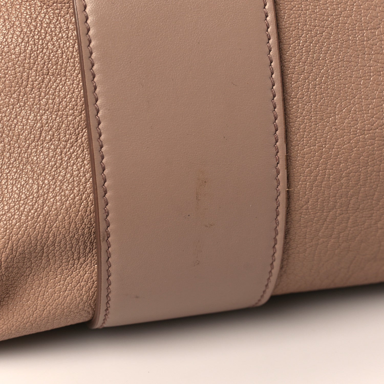 Miu Miu Madras Soft Calfskin Top Handle Satchel Cammeo 10 of 11