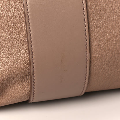 Miu Miu Madras Soft Calfskin Top Handle Satchel Cammeo 10 of 11