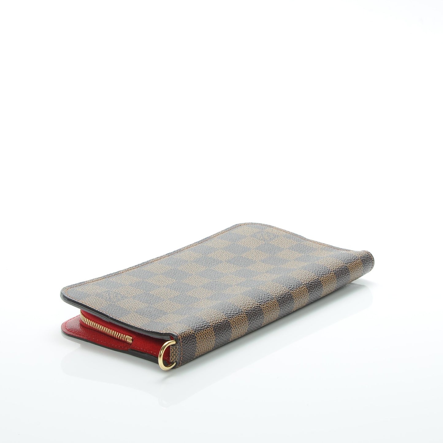 Damier Ebene Insolite Wallet Red