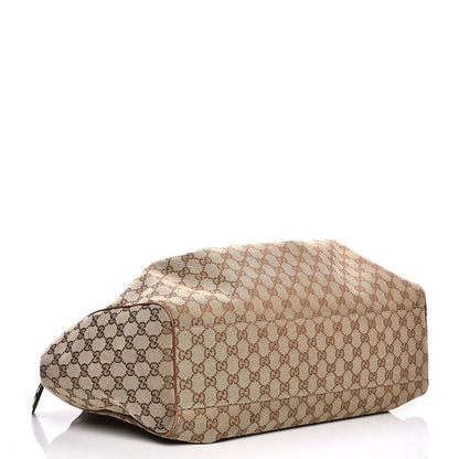 Gucci Monogram Large Sukey Tote Brown 5 of 11