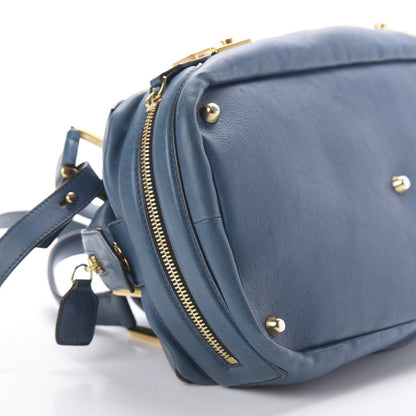 Chloe Calfskin Cary Zipped Shoulder Bag Petrol 6 of 11