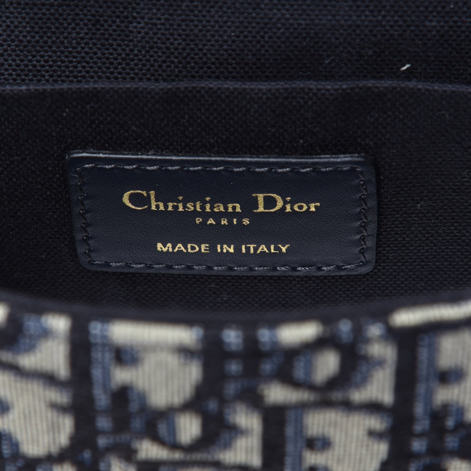 Christian Dior Oblique 30 Montaigne Box Bag Blue 6 of 9