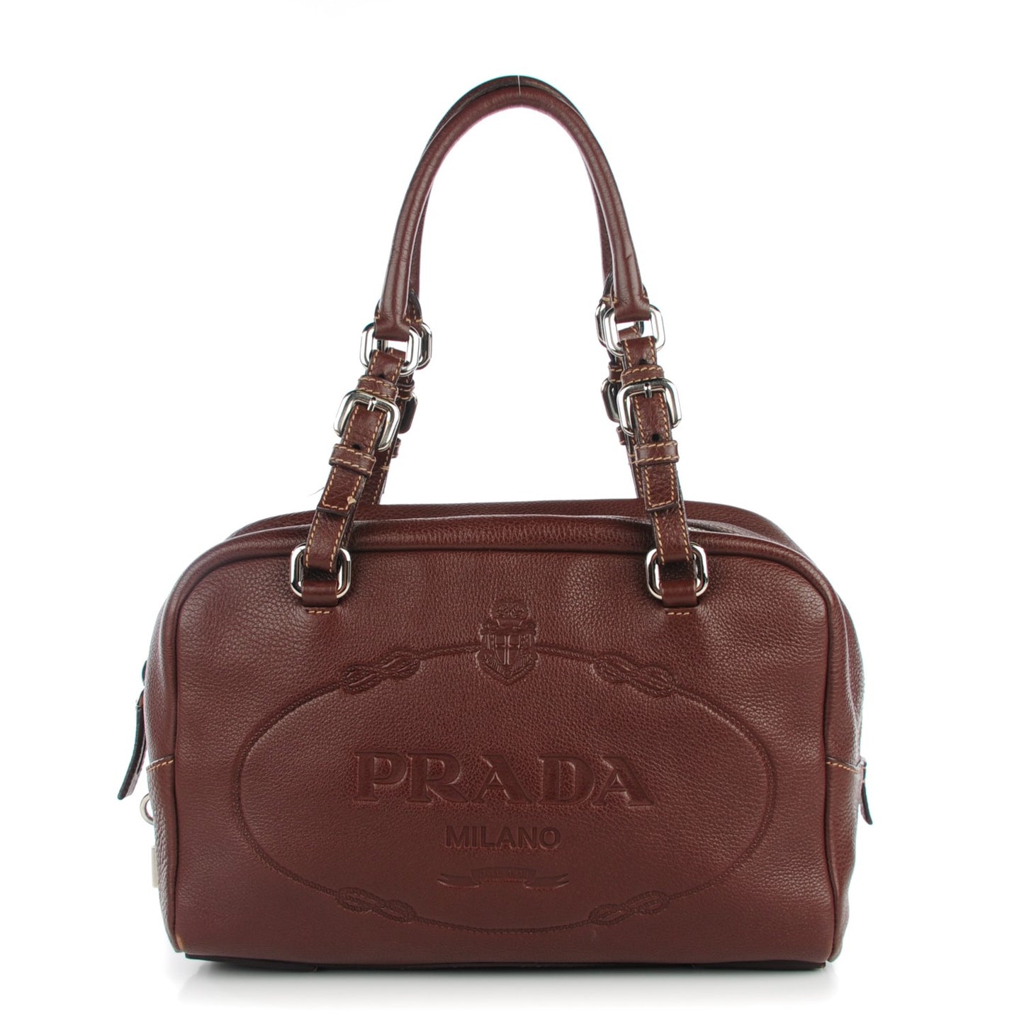 Vitello Daino Logo Bowler Bruciato