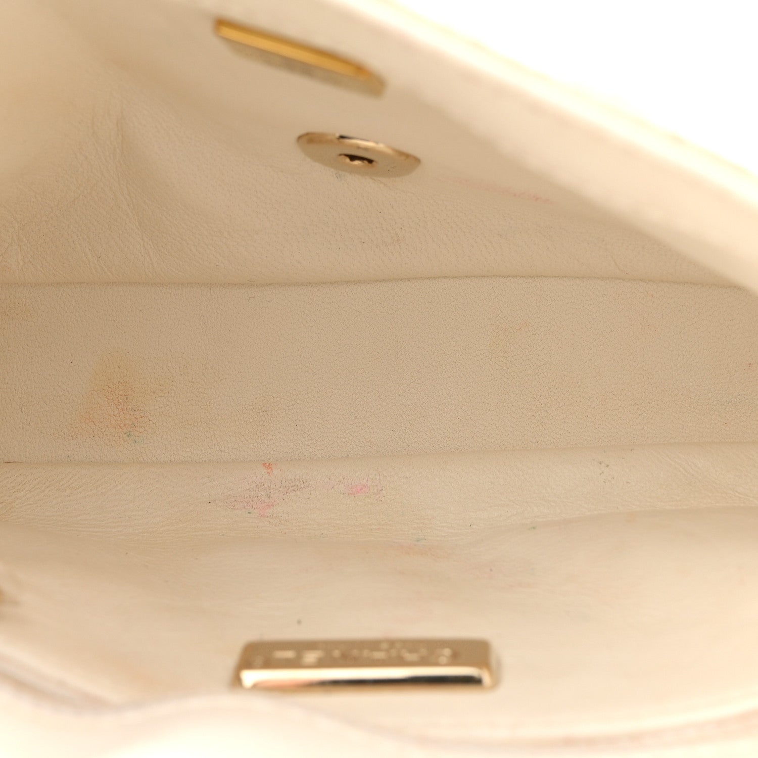 Chanel Sequin Mini Rectangular Flap White 5 of 14