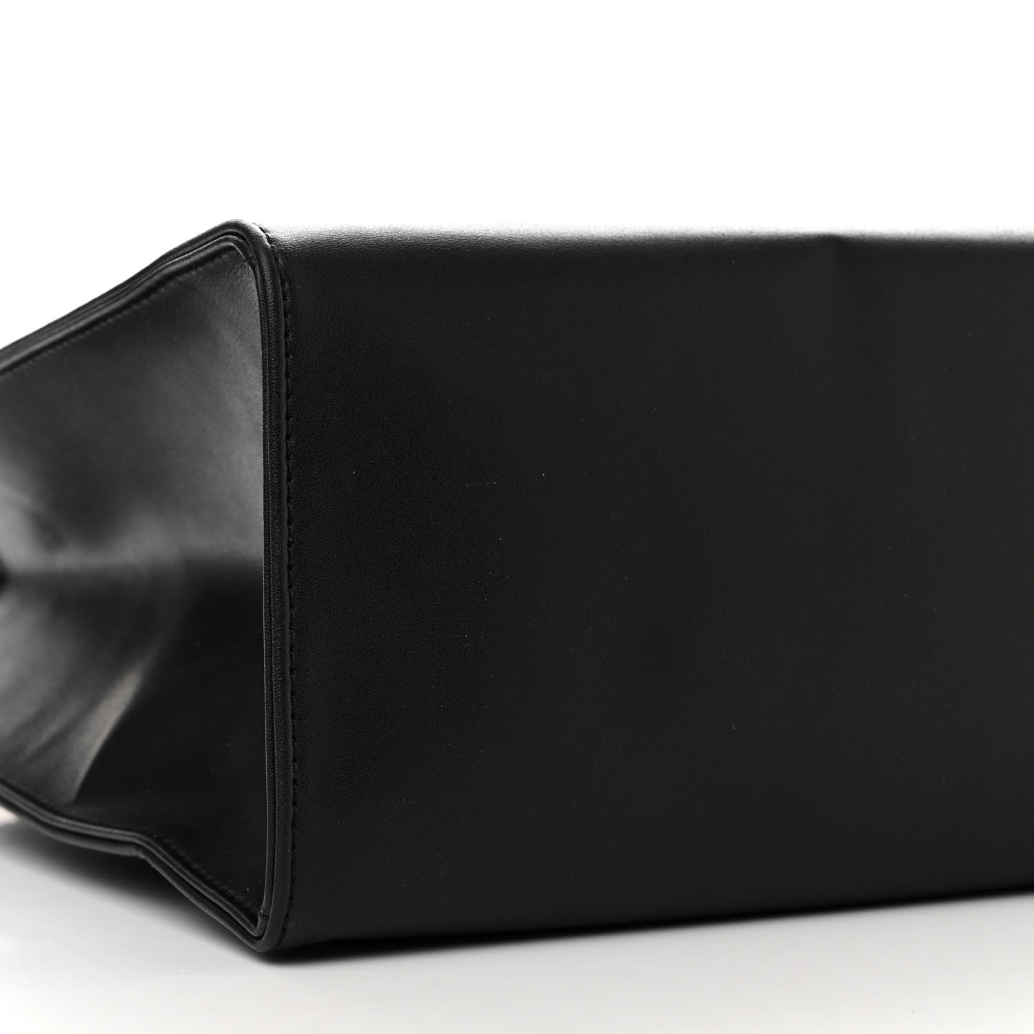 Telfar Vegan Leather Medium Shopping Bag Black 9 of 10