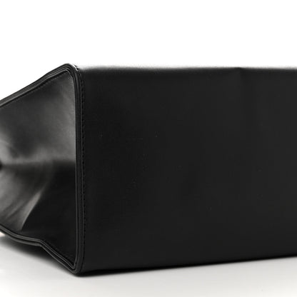 Telfar Vegan Leather Medium Shopping Bag Black 9 of 10