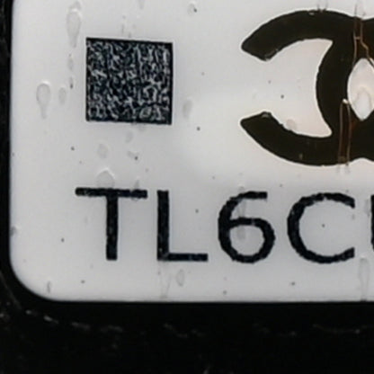 Chanel Lambskin Quilted Chain Around Pouch Black 7 of 11