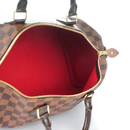Louis Vuitton Damier Ebene Speedy 35 5 of 9