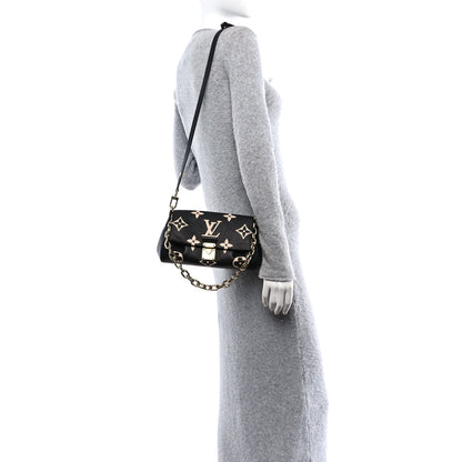 Louis Vuitton Empreinte Monogram Giant Favorite Black Beige 2 of 9