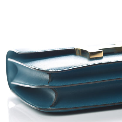 Hermes Tadelakt Constance 18 Bleu Izmir 8 of 10