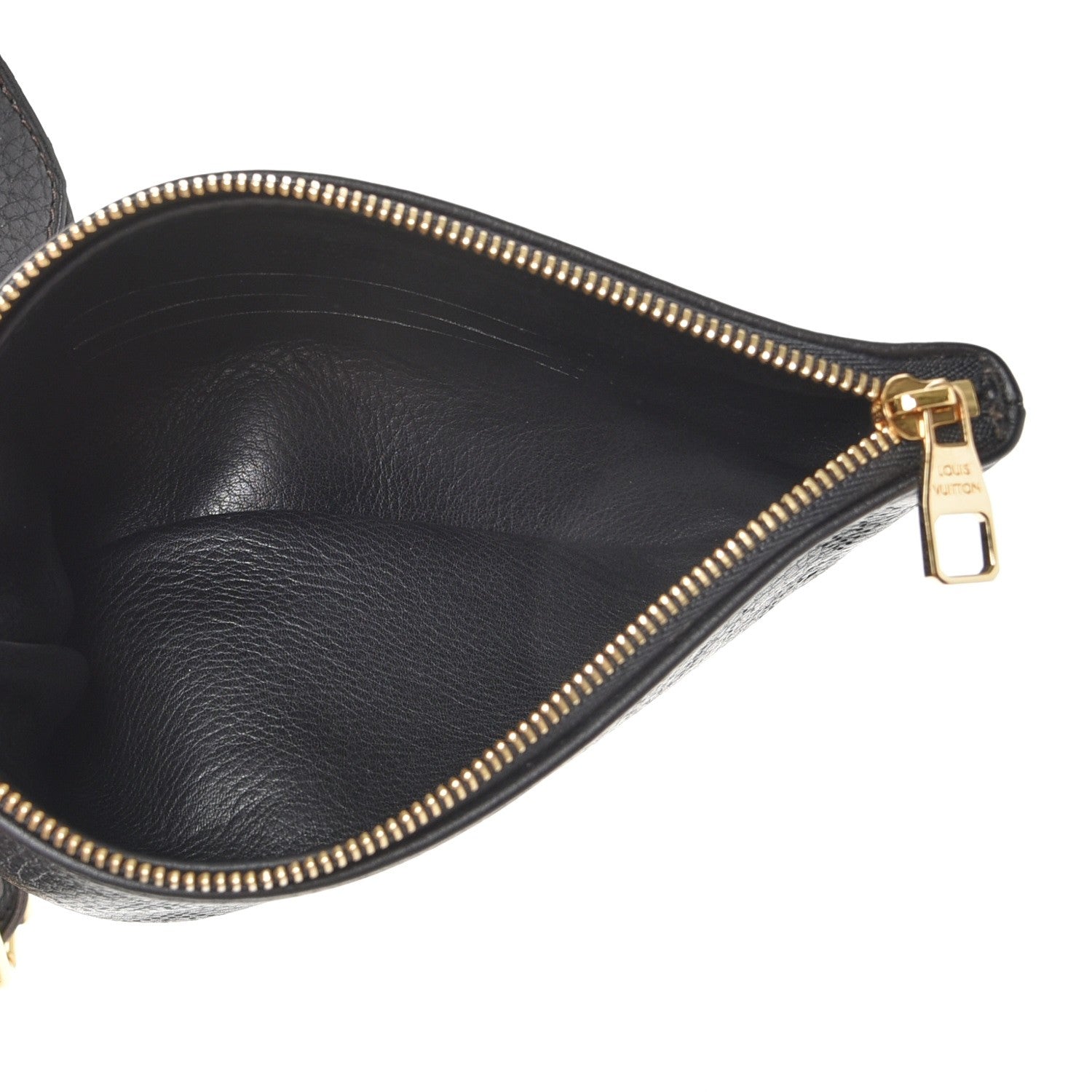 Louis Vuitton Mahina Selene MM Black 8 of 11