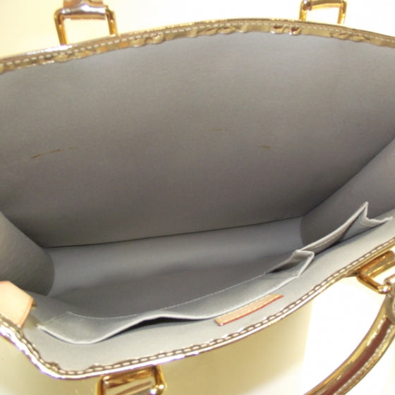 Monogram Miroir Sac Plat Gold