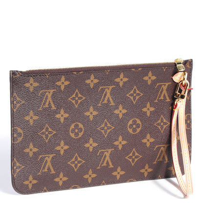 Louis Vuitton Monogram Neverfull MM GM Pochette 3 of 7