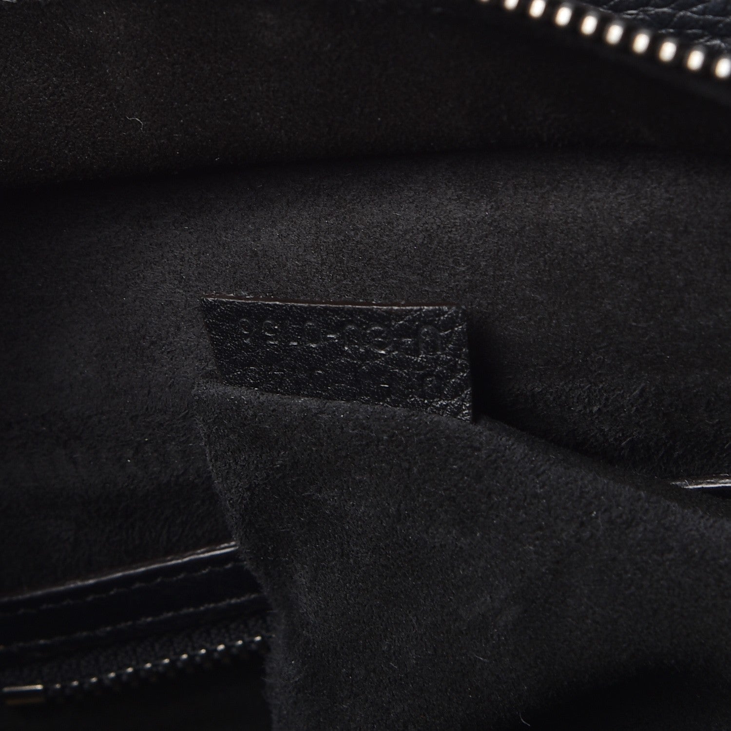 Celine Drummed Calfskin Mini Luggage Black 8 of 9