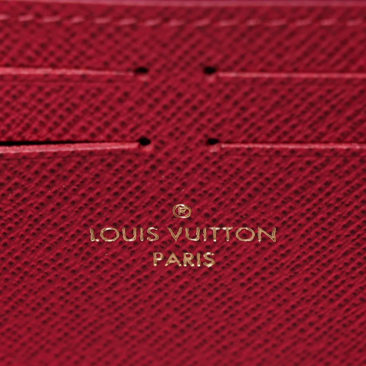 Monogram Clemence Wallet Fuchsia