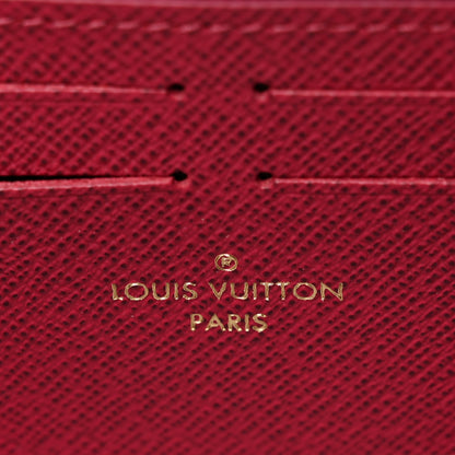 Louis Vuitton Monogram Clemence Wallet Fuchsia 6 of 7