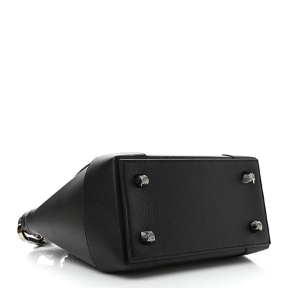 Christian Louboutin Grained Calfskin Spike Small Eloise Tote Black 4 of 10