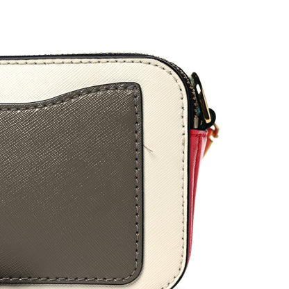 Marc Jacobs Saffiano Small Snapshot Camera Bag Porcelain Multi 12 of 13