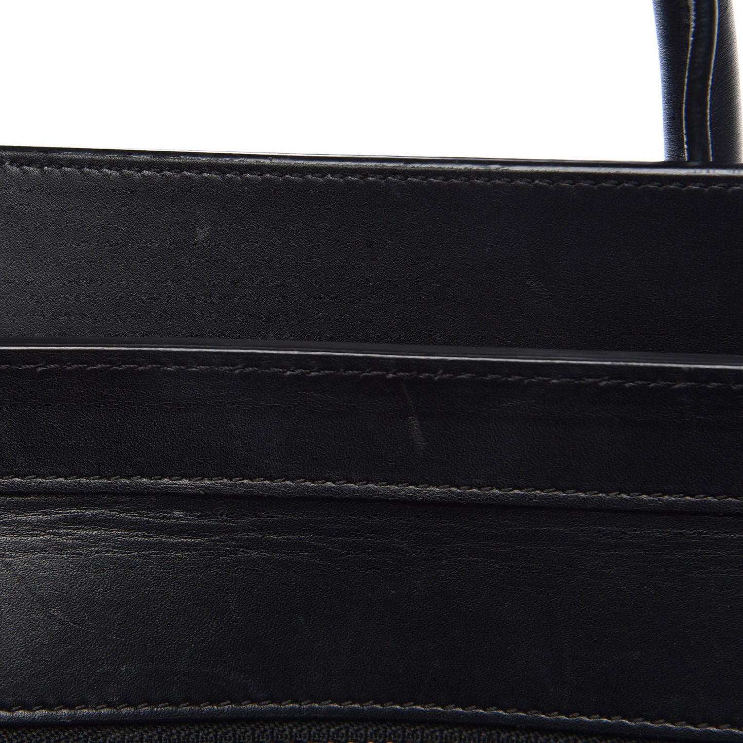 Nubuck Smooth Calfskin Micro Tri-Color Luggage Olive