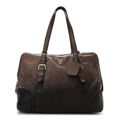 Prada Glace Calf Shoulder Bag Ardesia Fumo 1 of 15