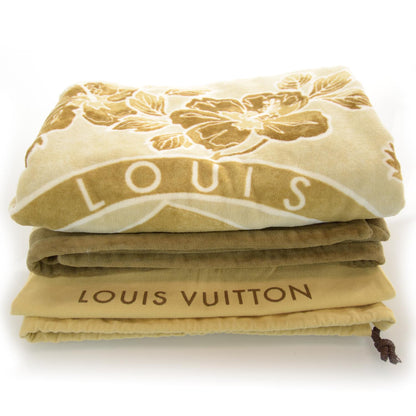 Louis Vuitton Cotton Hibiscus Beach Towel 6 of 6