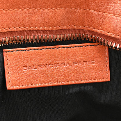 Balenciaga Agneau Giant 21 Rose Gold Hardware Part Time Orange Brulee 7 of 12