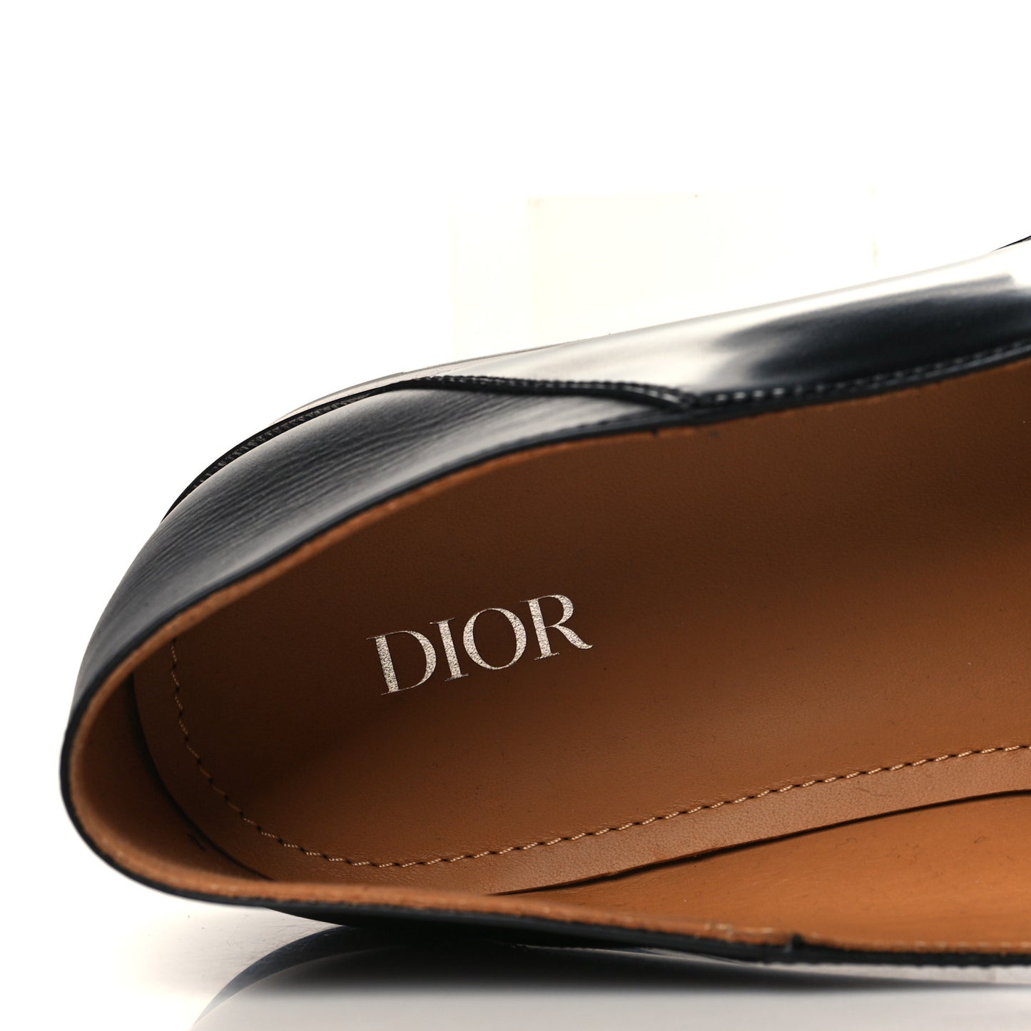 Smooth Calfskin Oblique Blake Loafers 43 Black