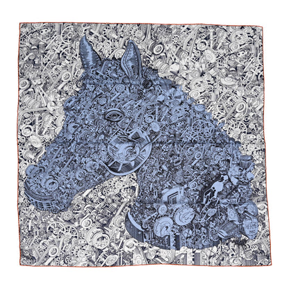 Hermes Cashmere Silk Shawl 140 1 of 5