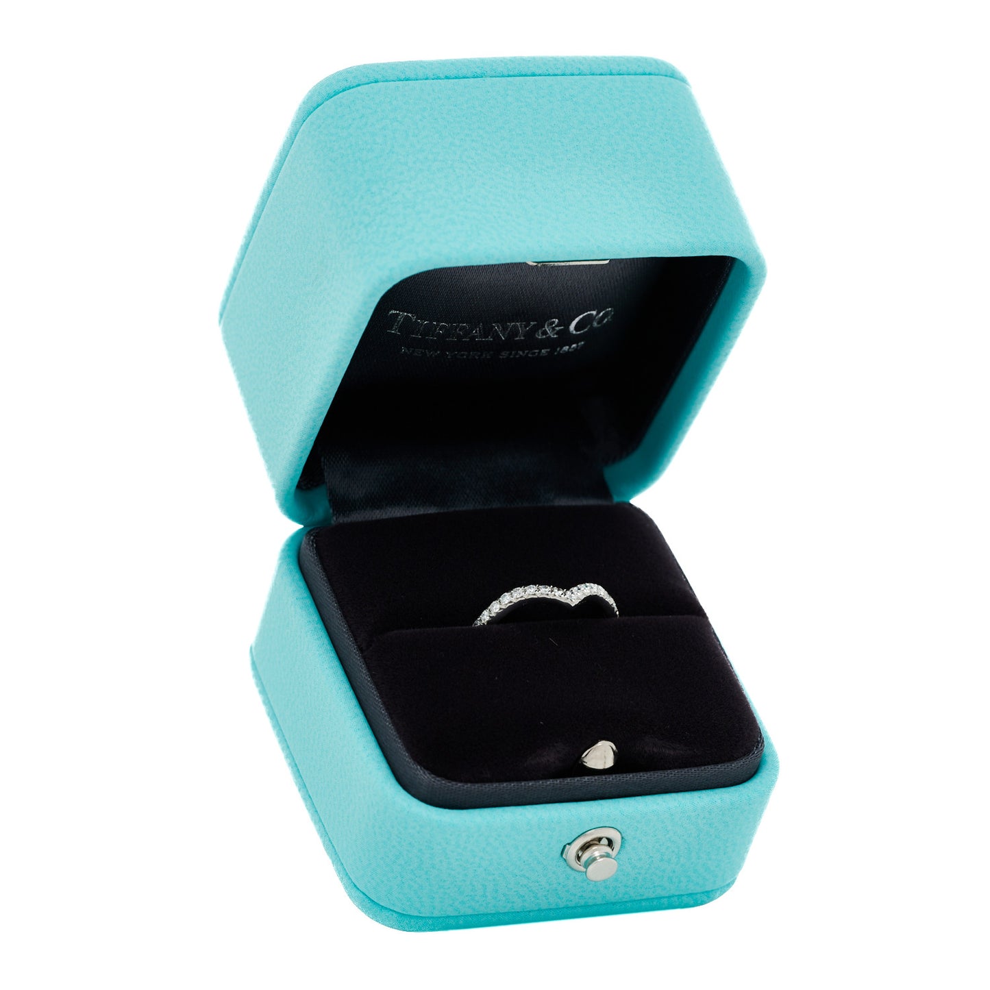 Platinum Diamond Soleste V Band Ring 47 4