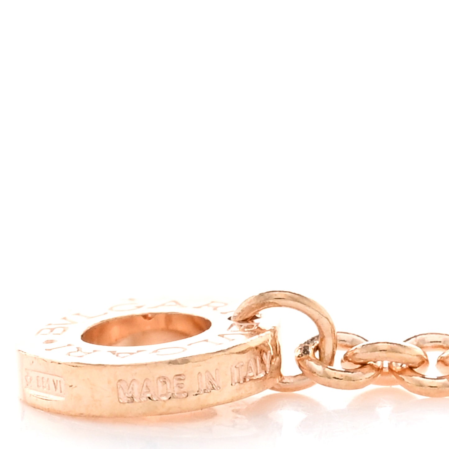 18K Rose Gold B.Zero1 Pendant Necklace
