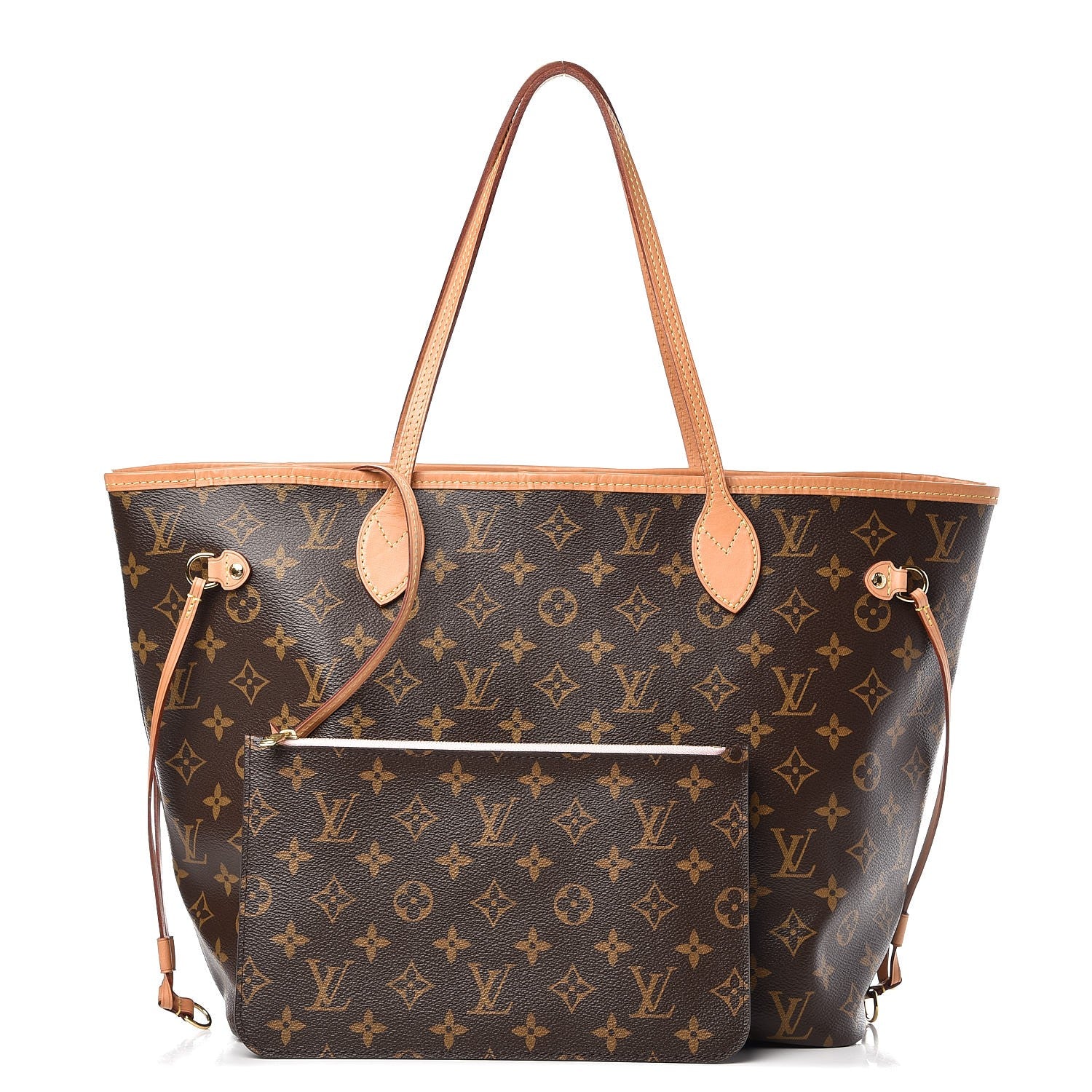 Louis Vuitton Monogram Neo Neverfull MM Rose Ballerine 1 of 9