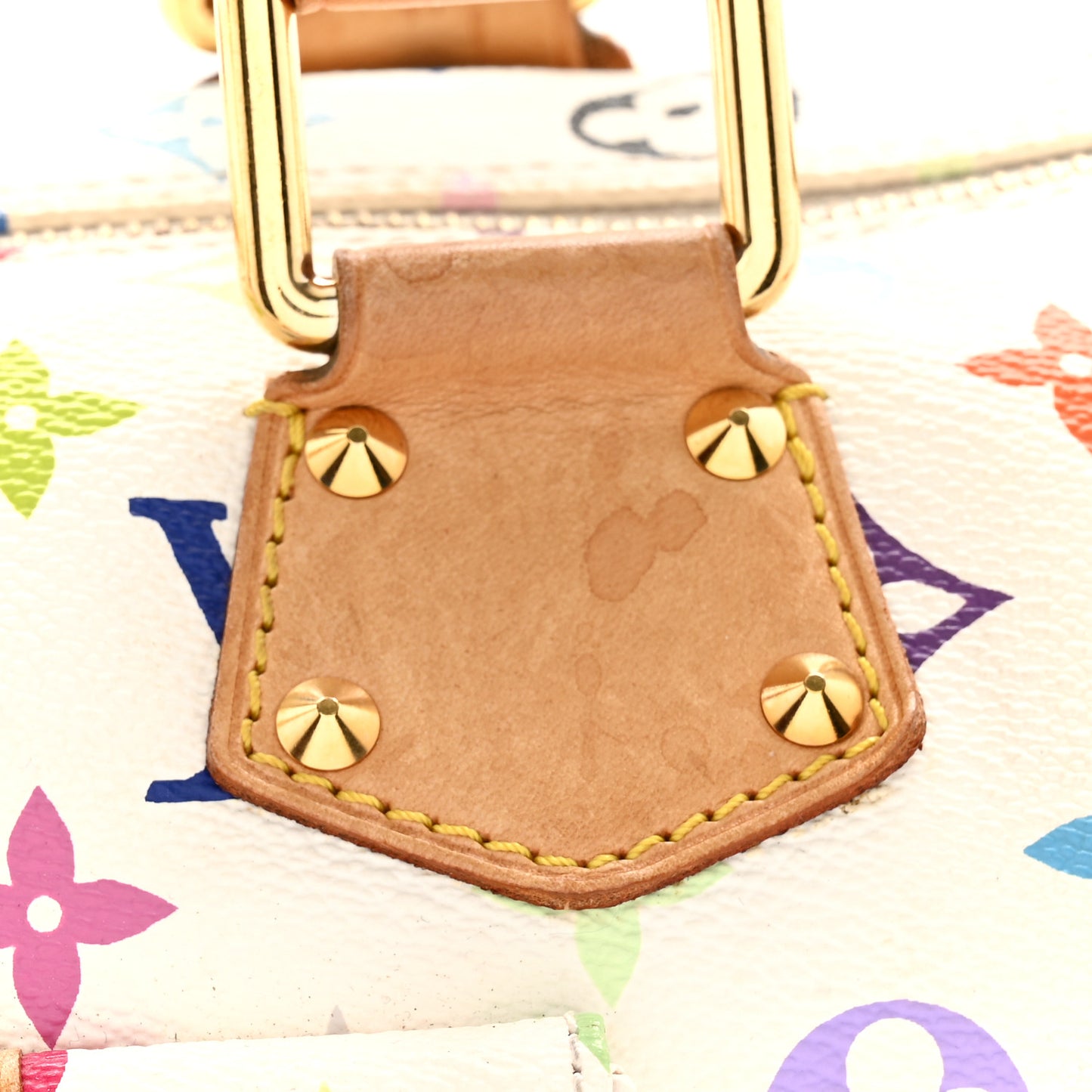 LOUIS VUITTON Monogram Multicolor Speedy 30 White