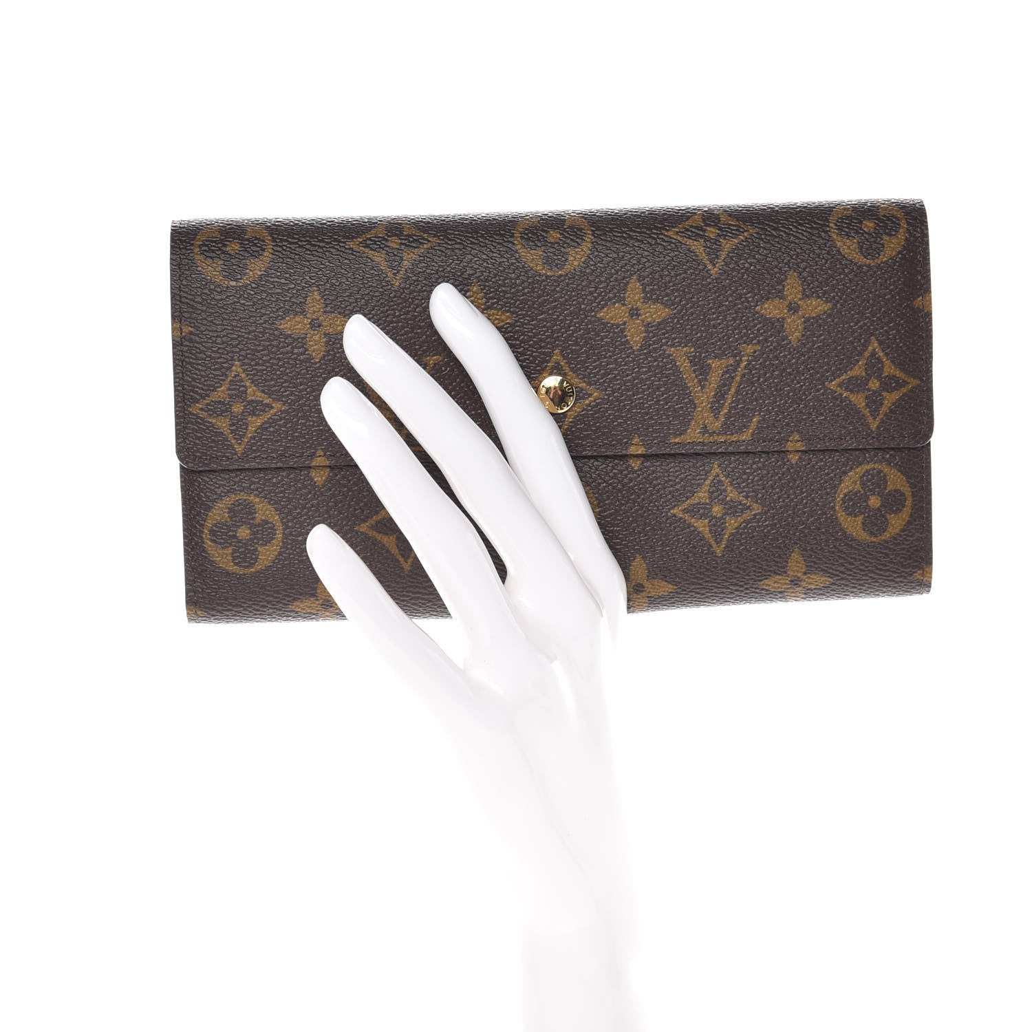 Louis Vuitton Monogram Porte Tresor International Wallet 2 of 7