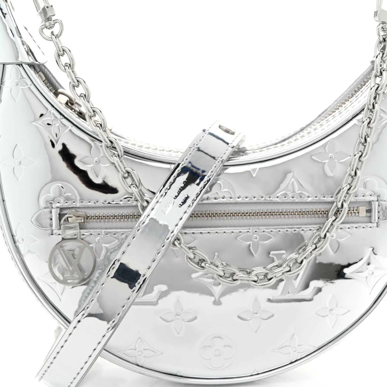 Louis Vuitton Monogram Miroir Loop PM Silver 7 of 9