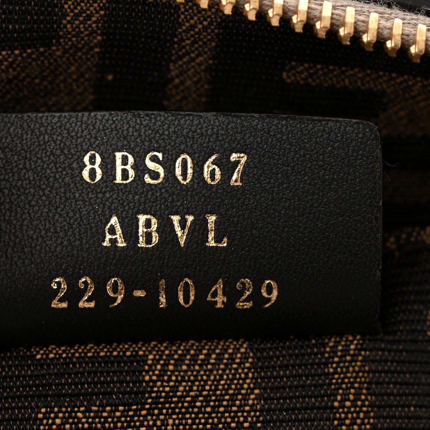 Fendi Vitello King Plexiglass Logo Embossed Mini By The Way Top Handle Boston Bag Tortora 7 of 10