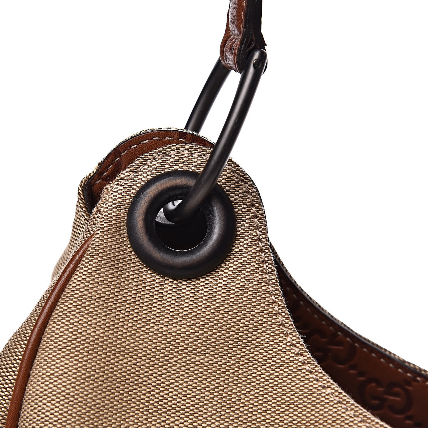 Canvas Guccissima Hobo Brown