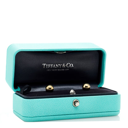 Tiffany 18K Yellow Gold 8mm Hardwear Ball Earrings 4 of 4