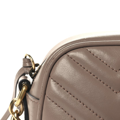 Gucci Calfskin Matelasse Small GG Marmont Chain Shoulder Bag Porcelain Rose 13 of 13