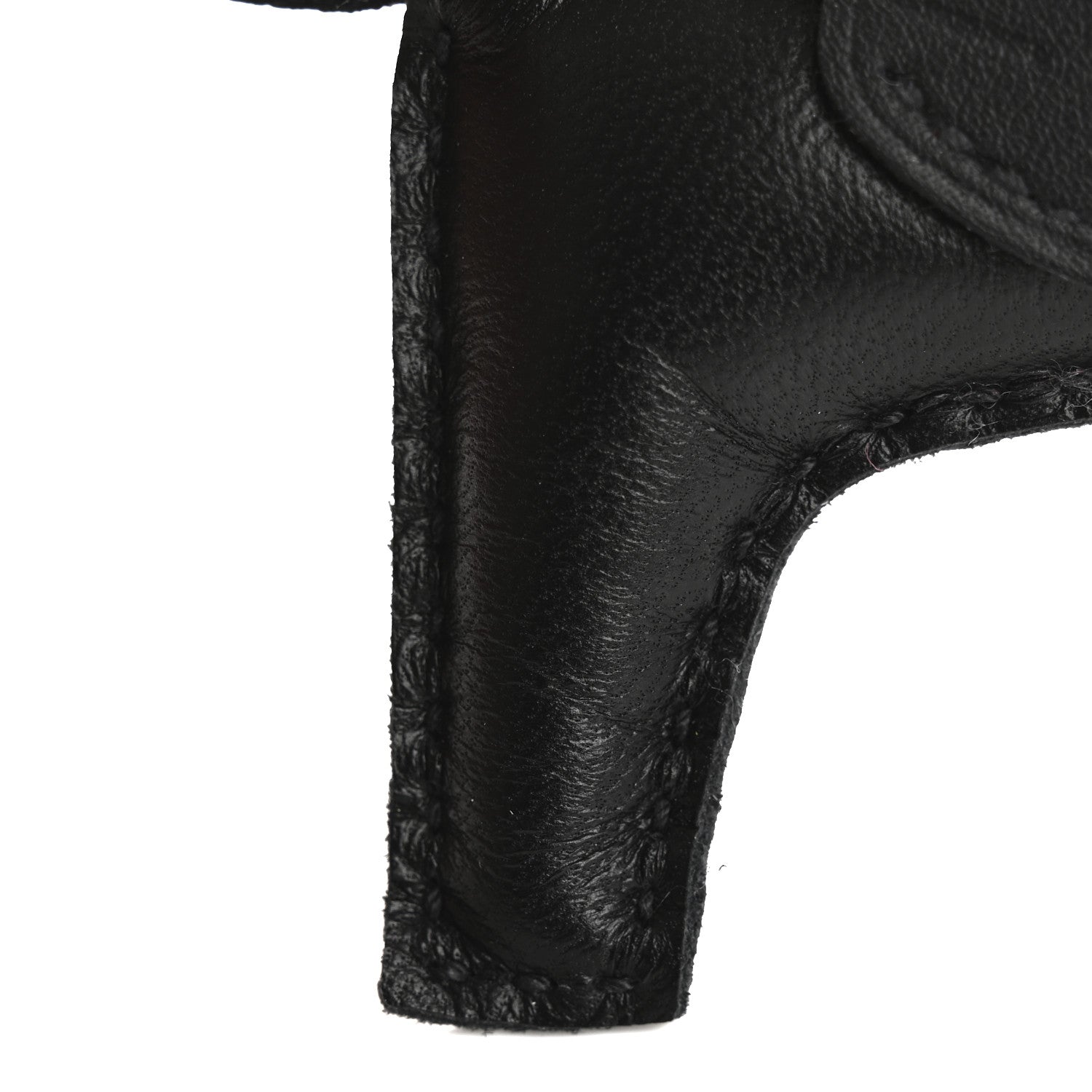 Hermes Milo Lambskin Grigri Rodeo Pegase Horse Bag Charm PM So Black 6 of 8