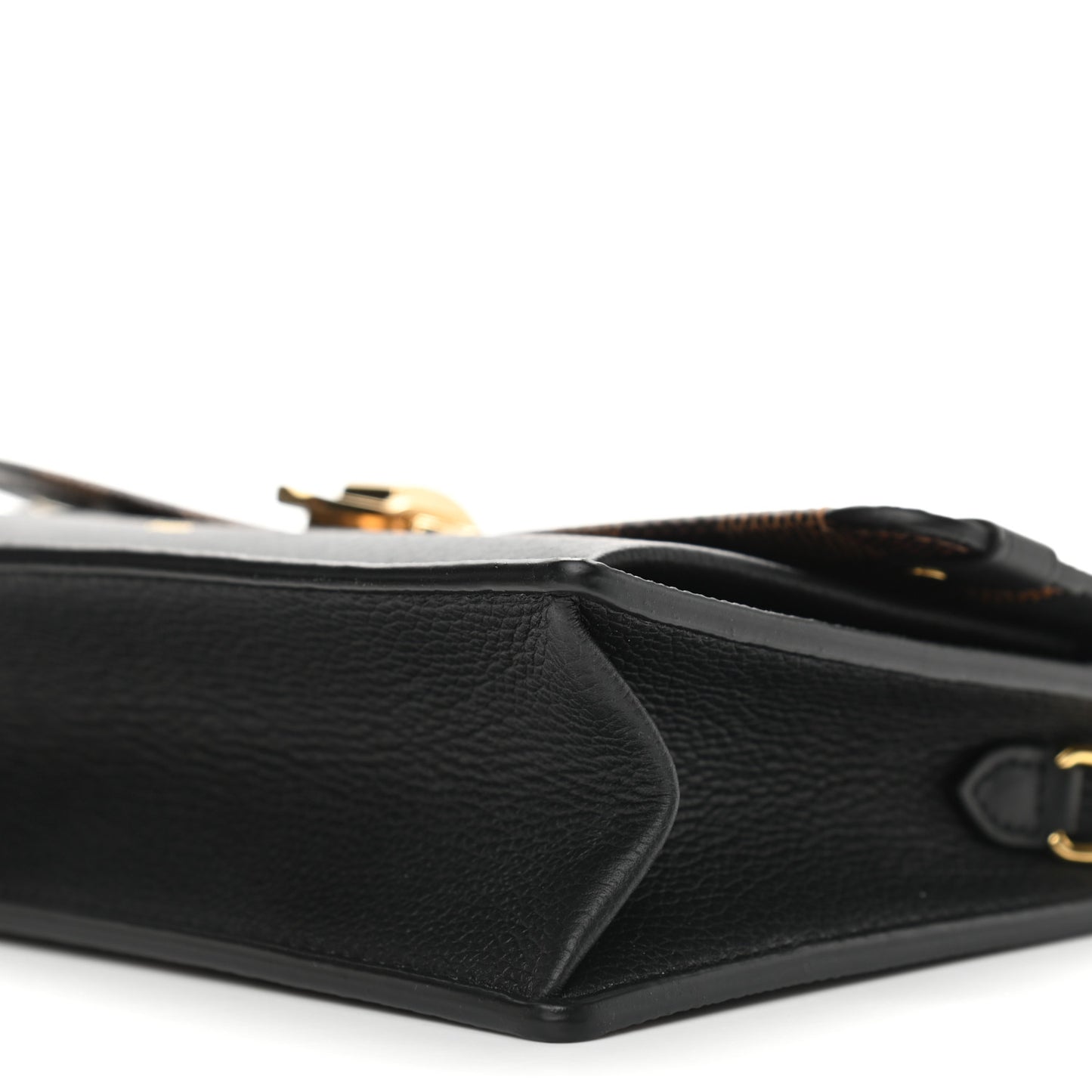 Damier Ebene Vavin Chain Wallet Black