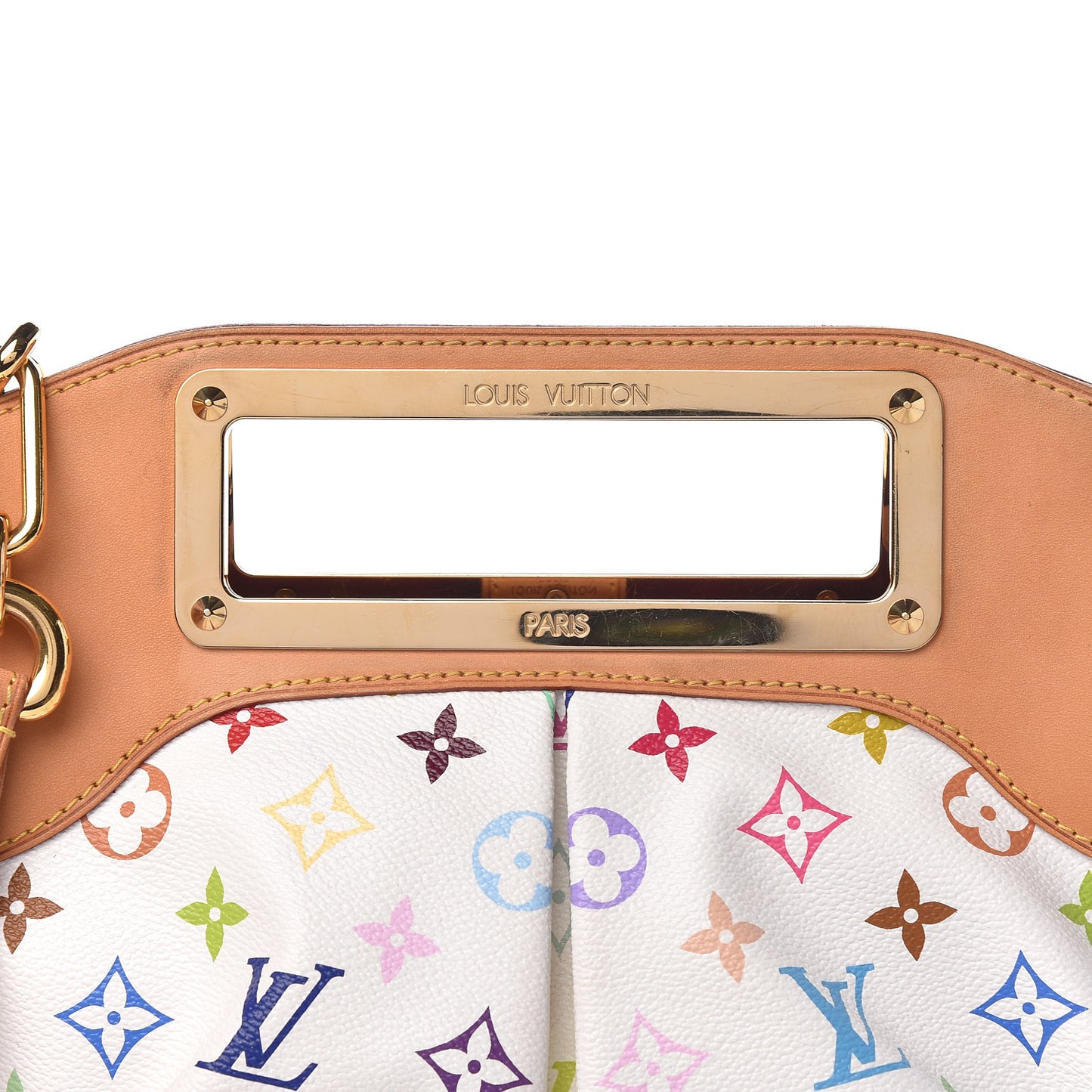 Monogram Multicolor Judy MM White