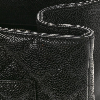 Chanel Caviar Quilted XL Grand Shopping Tote GST Black 11 of 12