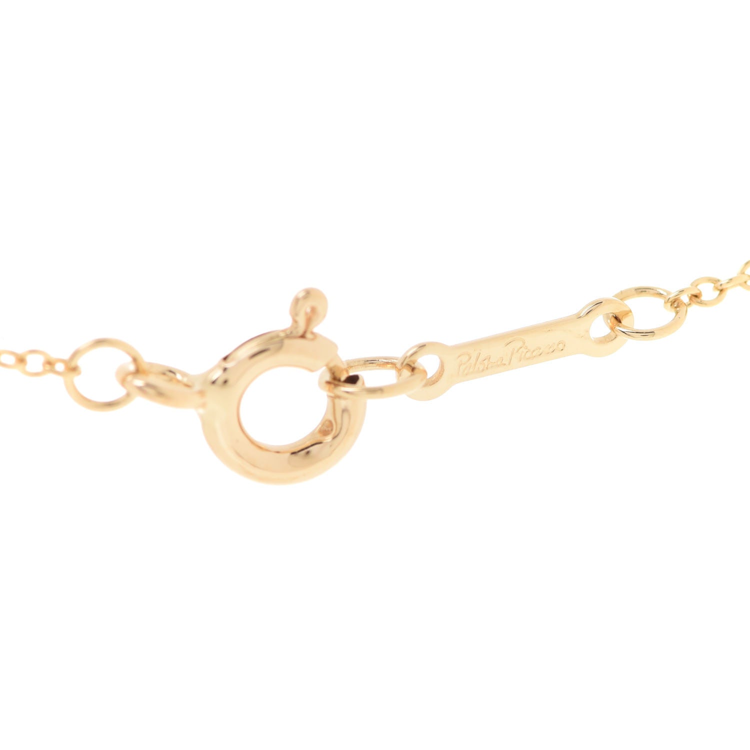 Tiffany 18K Yellow Gold Diamond Small Paloma Picasso Loving Heart Pendant Necklace 5 of 5